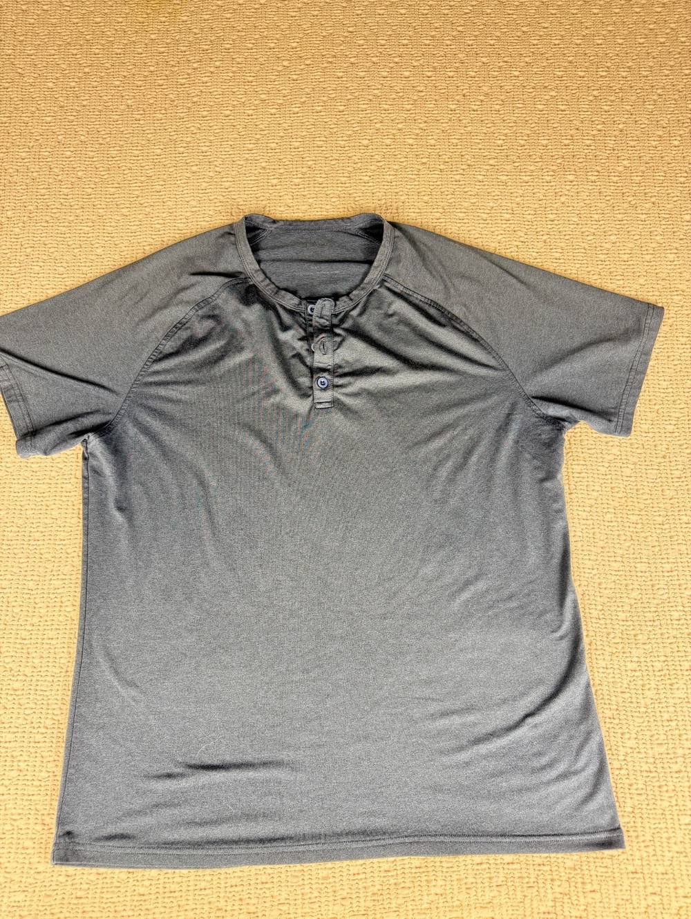 ALGO Short Sleeve Henley Shirt